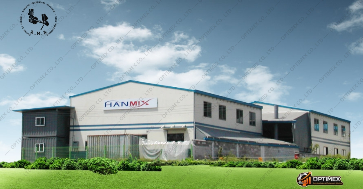 Giới thiệu về cấu tạo của Máy khuấy trộn Hanmix - Hàn Quốc (4)